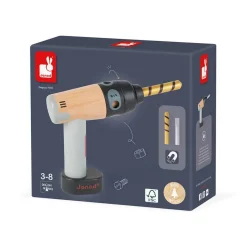 Perceuse en bois : Brico'Kids - Janod