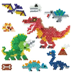 Perles Aquabeads : La terre des dinosaures - Aquabeads