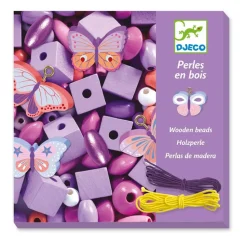 Perles bois - Papillons - Djeco