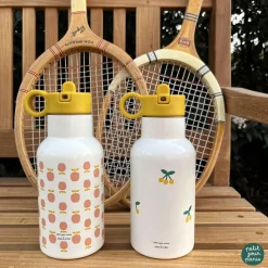 PETITE GOURDE ISOTHERME : CERISE ÉMILE & IDA (0.35L) - Petit Jour Paris