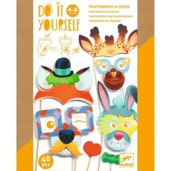 Photobooth à créer : La fiesta des animaux - Djeco