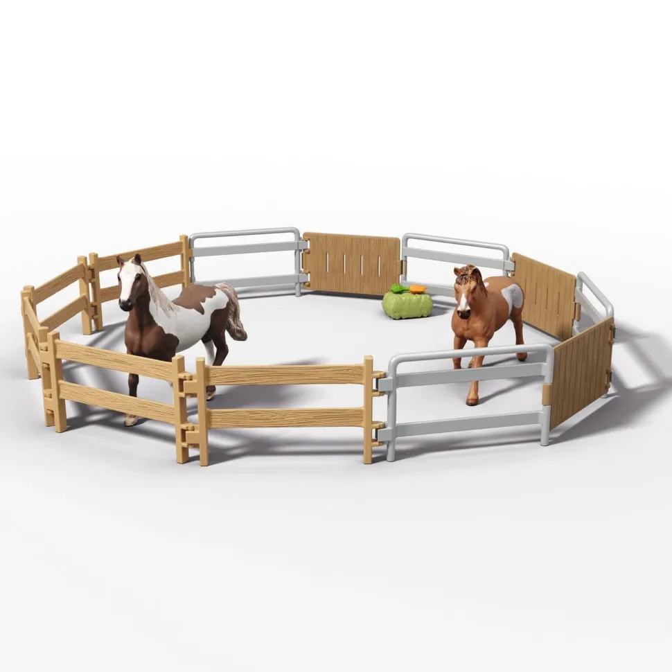Pick-up et sa grande remorque équestre - Schleich
