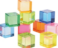 Pierres acryliques assorties, set de 10 - Eduplay