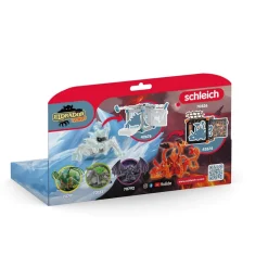 Pieuvre de Lave vs Insecte de Glace - Schleich