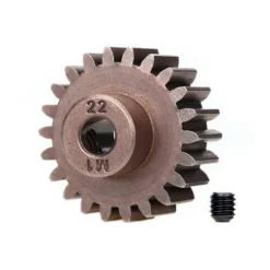 Pignon Moteur 22 Dents Compatible Pour Couronne Metal - Traxxas