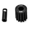 Pignon moteur 32dp ø5mm + adaptateur 3,17mm 13 dents en acier - Konect