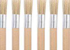 Pinceau en bois 14mm 6 pièces - Eduplay