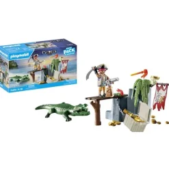 Pirate avec alligator - Playmobil