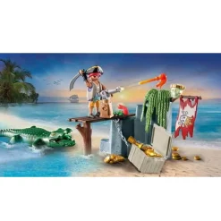 Pirate avec alligator - Playmobil