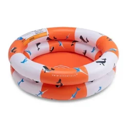 Piscine Bébé - Baleine Rouge-Blanc - 60 Cm - Swim Essentials