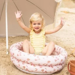 Piscine Bébé - Léopard Vieux Rose 60 Cm - Swim Essentials