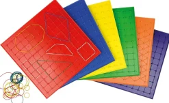 Planche Géo, set de 6, 23 cm - Eduplay
