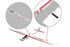 Planeur Phoenix 2400mm ARF Fuselage ABS - Volantex - Volantex