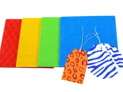 Plaques motifs pour frottage peaux d'animaux - Eduplay