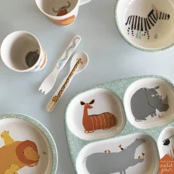 Plateau à 4 compartiments : La savane - Petit Jour Paris