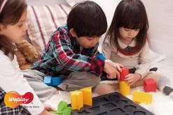 Plateau géométrique assorti - Eduplay