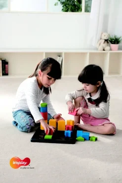 Plateau géométrique assorti - Eduplay