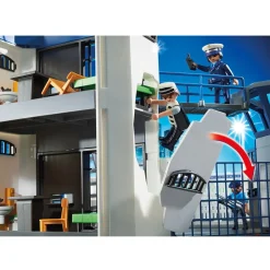 Playmobil 6919 City Action : Commissariat de police avec prison - Playmobil