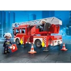 Playmobil 9463 City Action : Camion de pompiers avec échelle pivotante - Playmobil