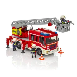Playmobil 9463 City Action : Camion de pompiers avec échelle pivotante - Playmobil