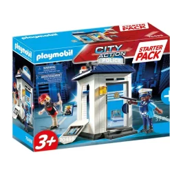 Playmobil 70498 City Action - Les policiers : Starter Pack bureau de police - Playmobil