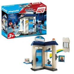 Playmobil 70498 City Action - Les policiers : Starter Pack bureau de police - Playmobil