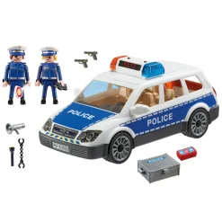 Playmobil 6920 City Action : Voiture de policiers avec gyrophare et sirène - Playmobil