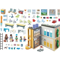 Playmobil 71327 City Life : Ecole aménagée - Playmobil