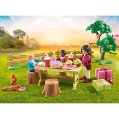 Playmobil 70997 Country : Décoration de fête avec poneys - Playmobil