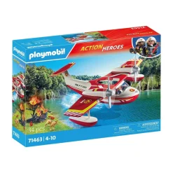 Playmobil Action Heroes : Hydravion avec pompier - Playmobil