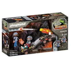 Playmobil Dino Rise : Véhicule de tir pour Dino Mine - Playmobil