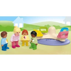 Playmobil Junior 71701 : Enfants et tourniquet - Playmobil