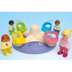 Playmobil Junior 71701 : Enfants et tourniquet - Playmobil