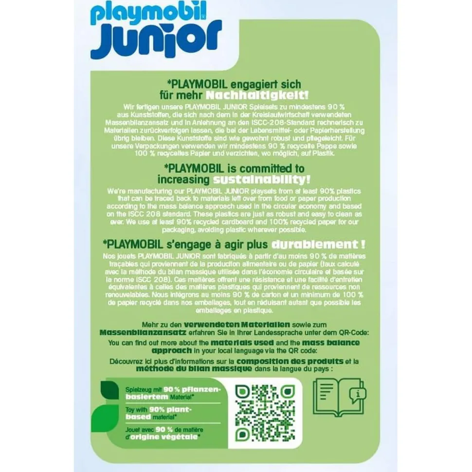 Playmobil Junior 71691 : Etal de fruits et légumes bio - Playmobil