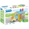 Playmobil Junior : Ouvrier avec camion et garage - Playmobil