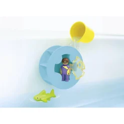 Playmobil Junior : Roue aquatique avec bébé requin - Playmobil