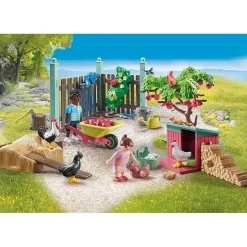 Playmobil My Life : Poulailler et jardin - Playmobil