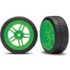 Pneus + Jantes Avant Vert 1,9 (2) - Traxxas - Traxxas