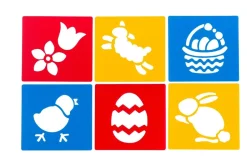 Pochoir Pâques - Eduplay