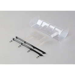 Polycarbonate Wing, Pre Cut,Clear: 8/E/T 4.0 - Losi - TLR