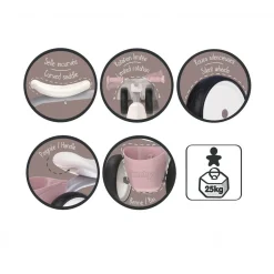 Porteur rookie rose - Smoby