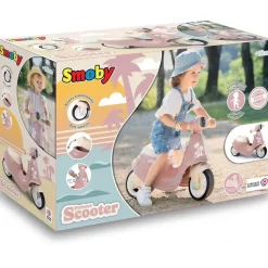 Porteur scooter rose clair - Smoby