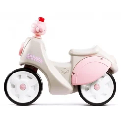 Porteur scooter Strada - Crème et rose - Falk / Falquet