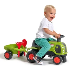 Porteur tracteur avec remorque Claas : Vert - Falk / Falquet
