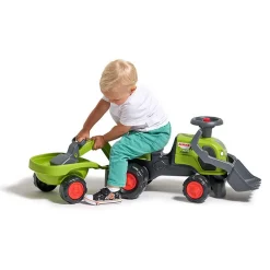 Porteur tracteur avec remorque Claas : Vert - Falk / Falquet