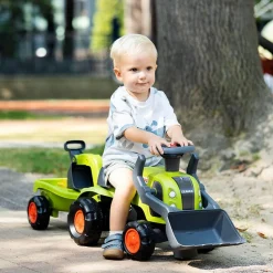 Porteur tracteur avec remorque Claas : Vert - Falk / Falquet