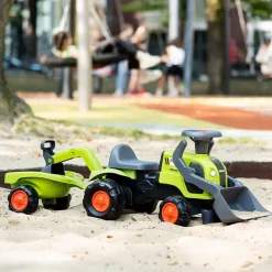Porteur tracteur avec remorque Claas : Vert - Falk / Falquet