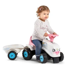 Porteur Tracteur Rainbow Farm avec remorque - Falk / Falquet