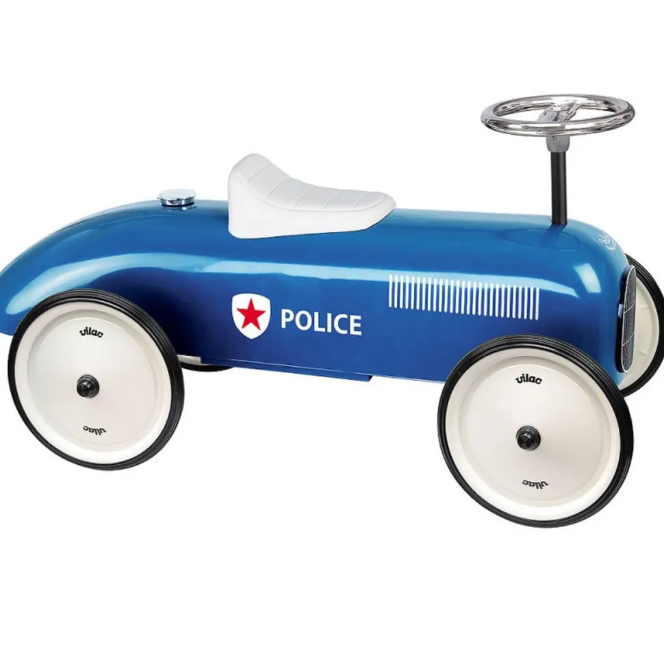 Porteur voiture vintage police - Vilac
