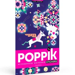 Poster créatif + 1000 stickers : constellation - Poppik